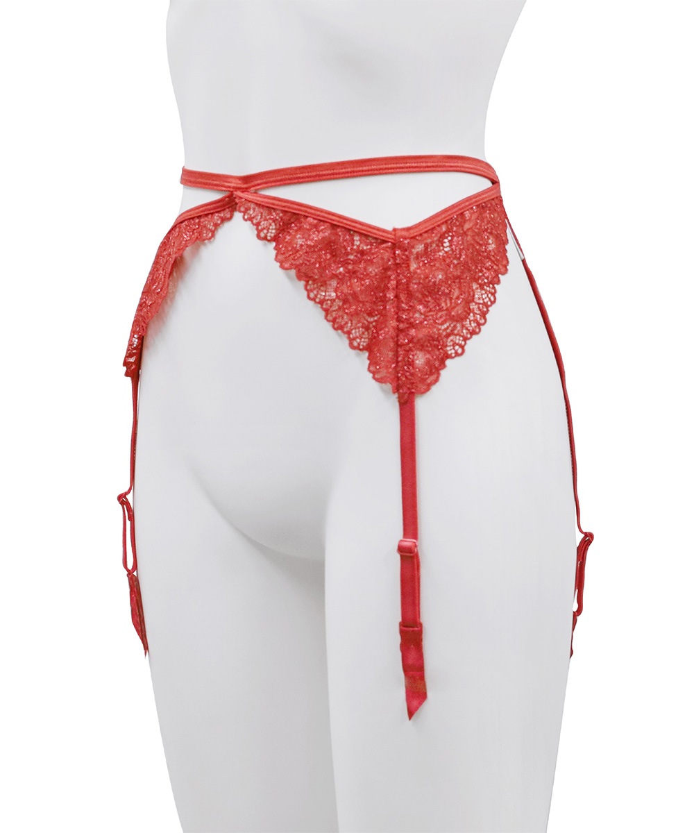 Love レースガーターベルト