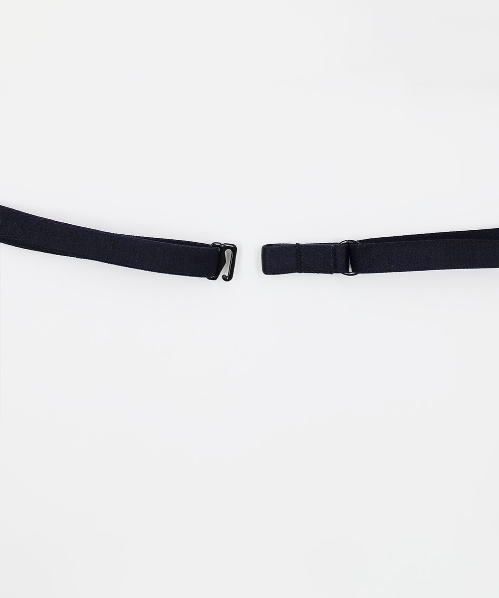 Whispers ハーネス付きデコルテレースモールドカップブラジャー / Black