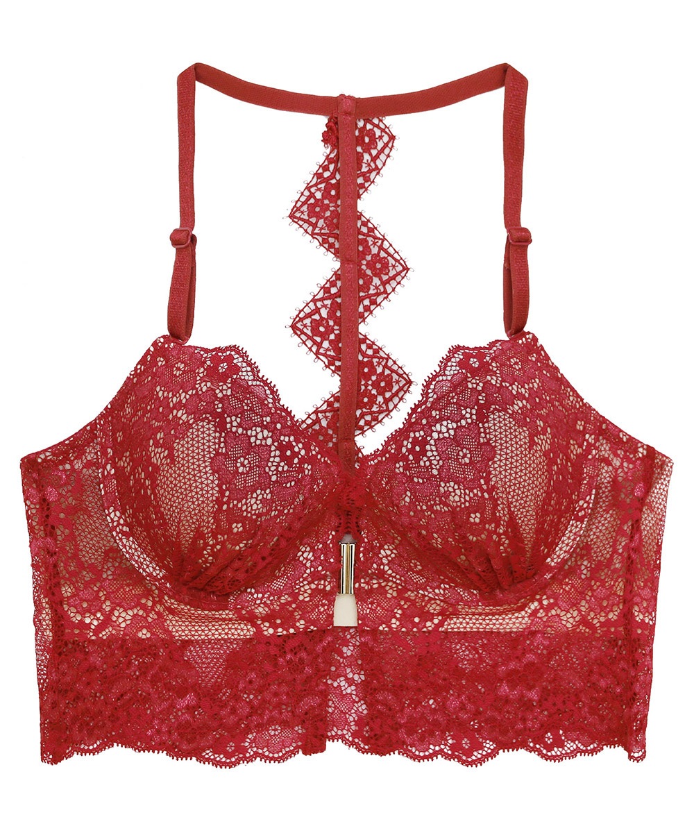 Zigzag2 バックモチーフロングラインブラジャー