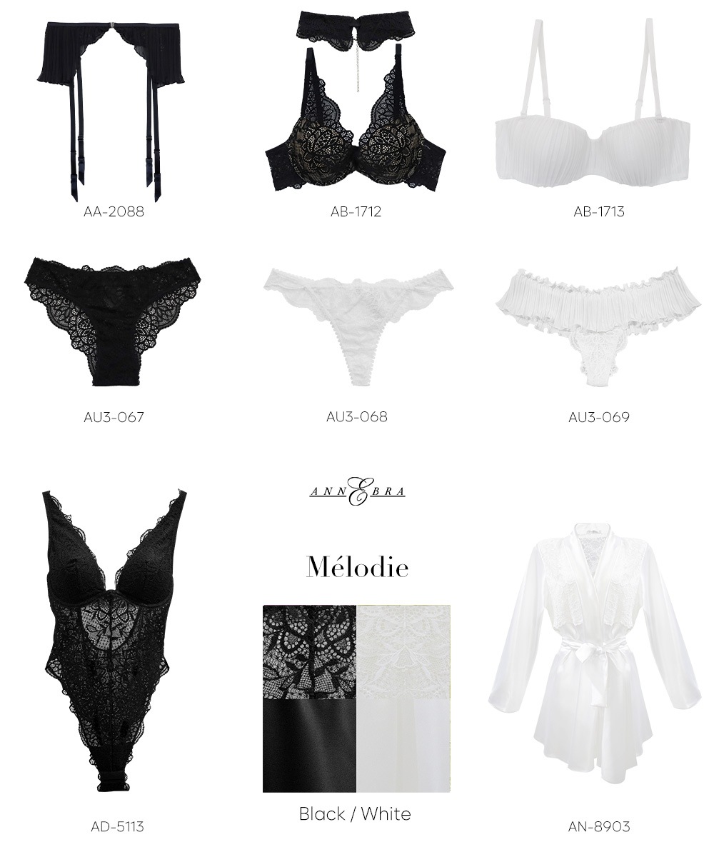 Melodie プリーツガーターベルト