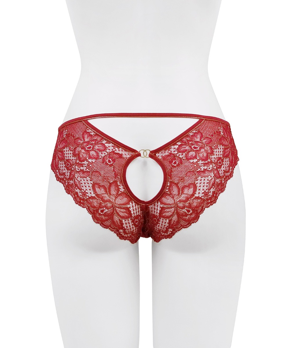 Velvet Sin バックオープンデザインショーツ