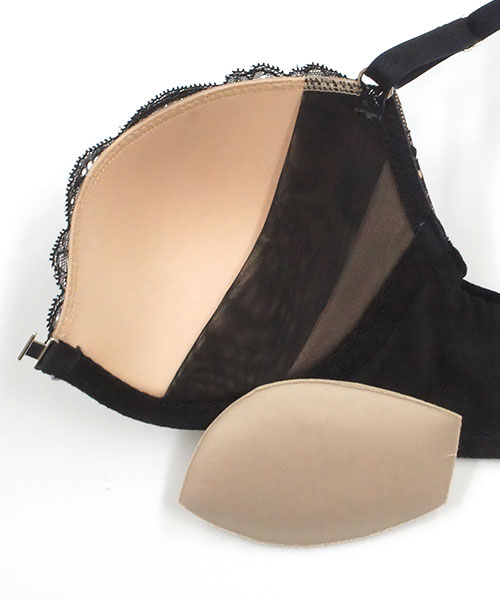 Velvet 3/4カップフロントホックブラジャー