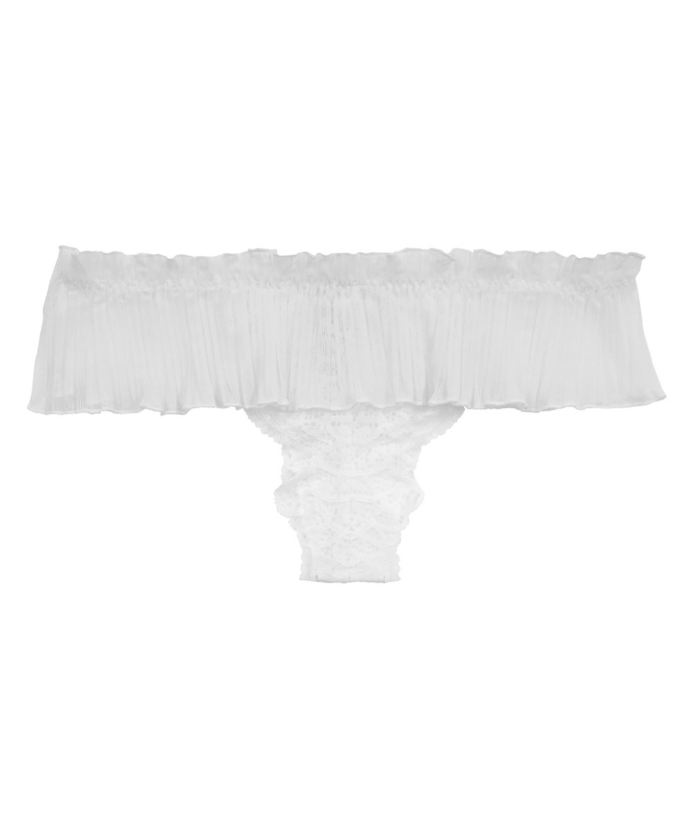 Melodie プリーツデザインソング / White