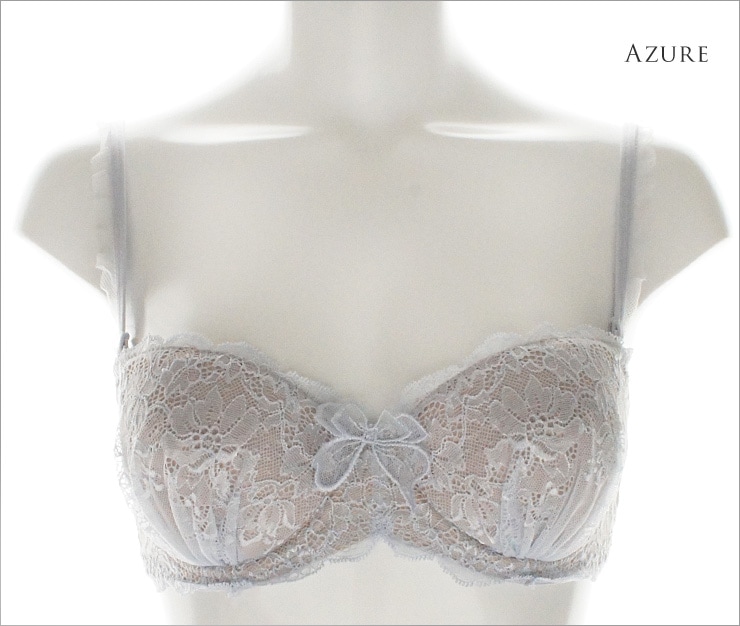 Acacia 1/2ストラップレスはぎカップブラジャー