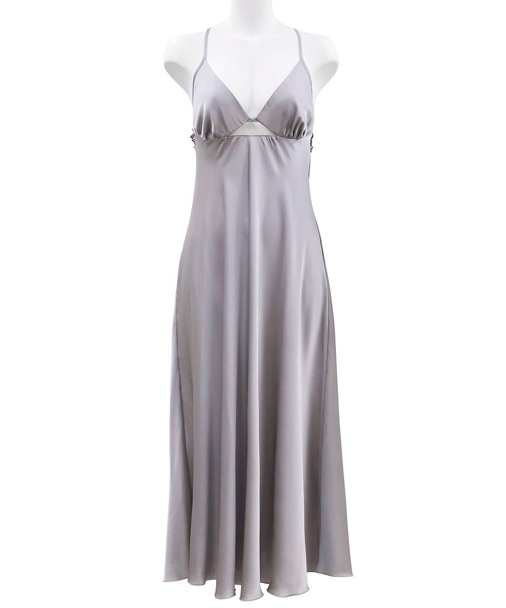 Romance バックオープンロングドレス