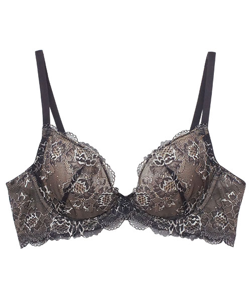 Star 3/4カップレースライトブラジャー