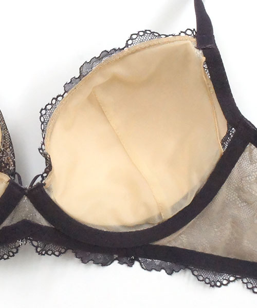 Star 3/4カップレースライトブラジャー
