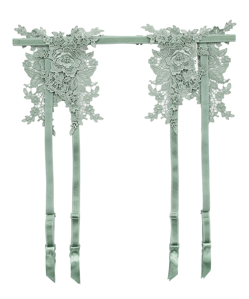 Romance モチーフレースガーターベルト