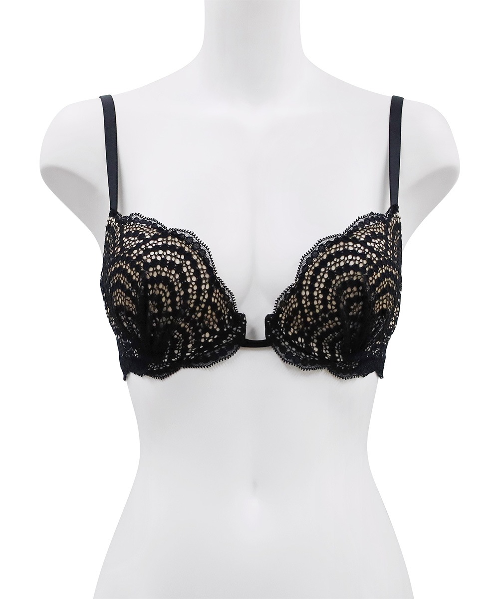 You モールドカッププランジブラジャー / Grey