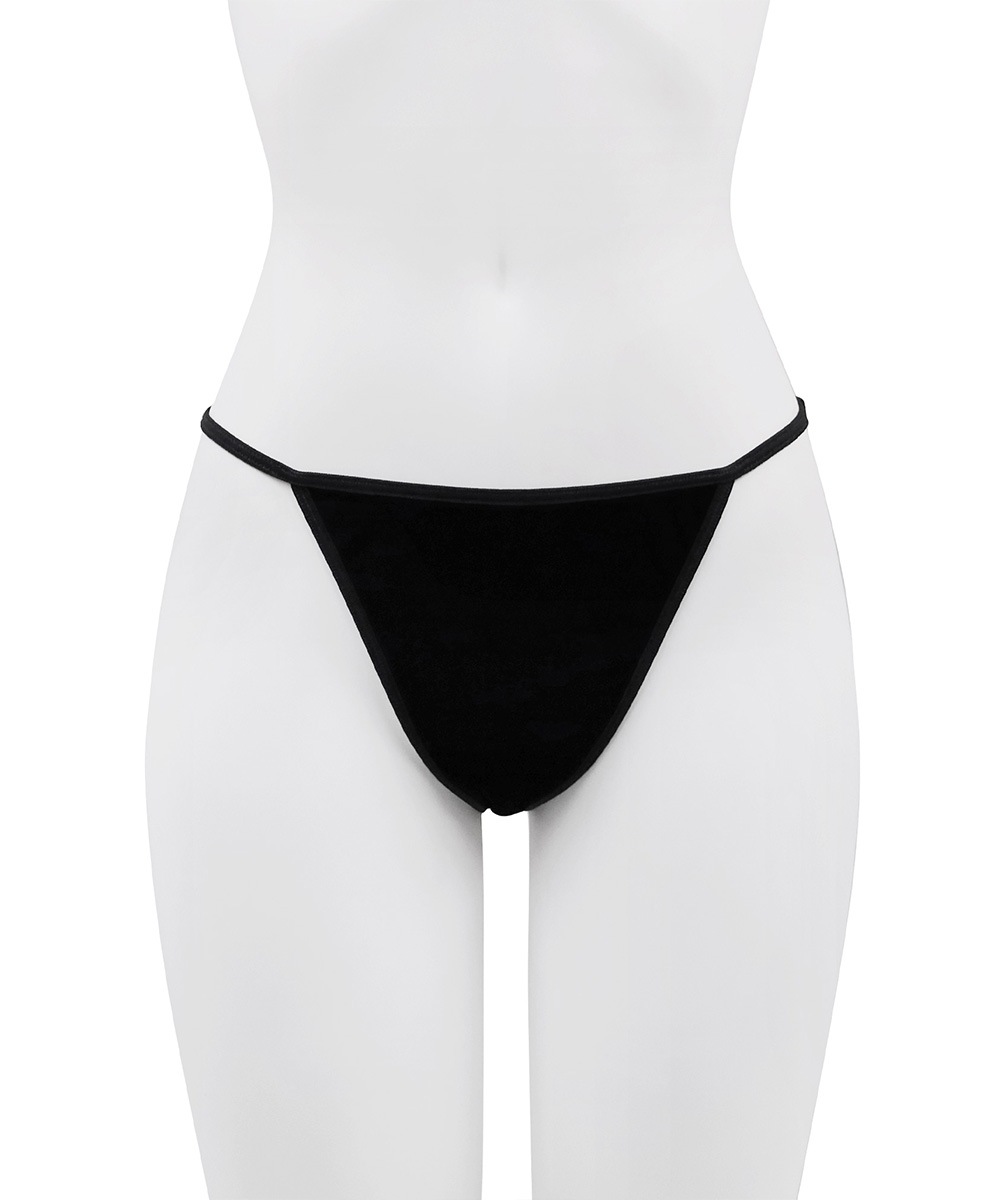 Velvet Sin ベロア×レースベビードール＆ショーツ / Red