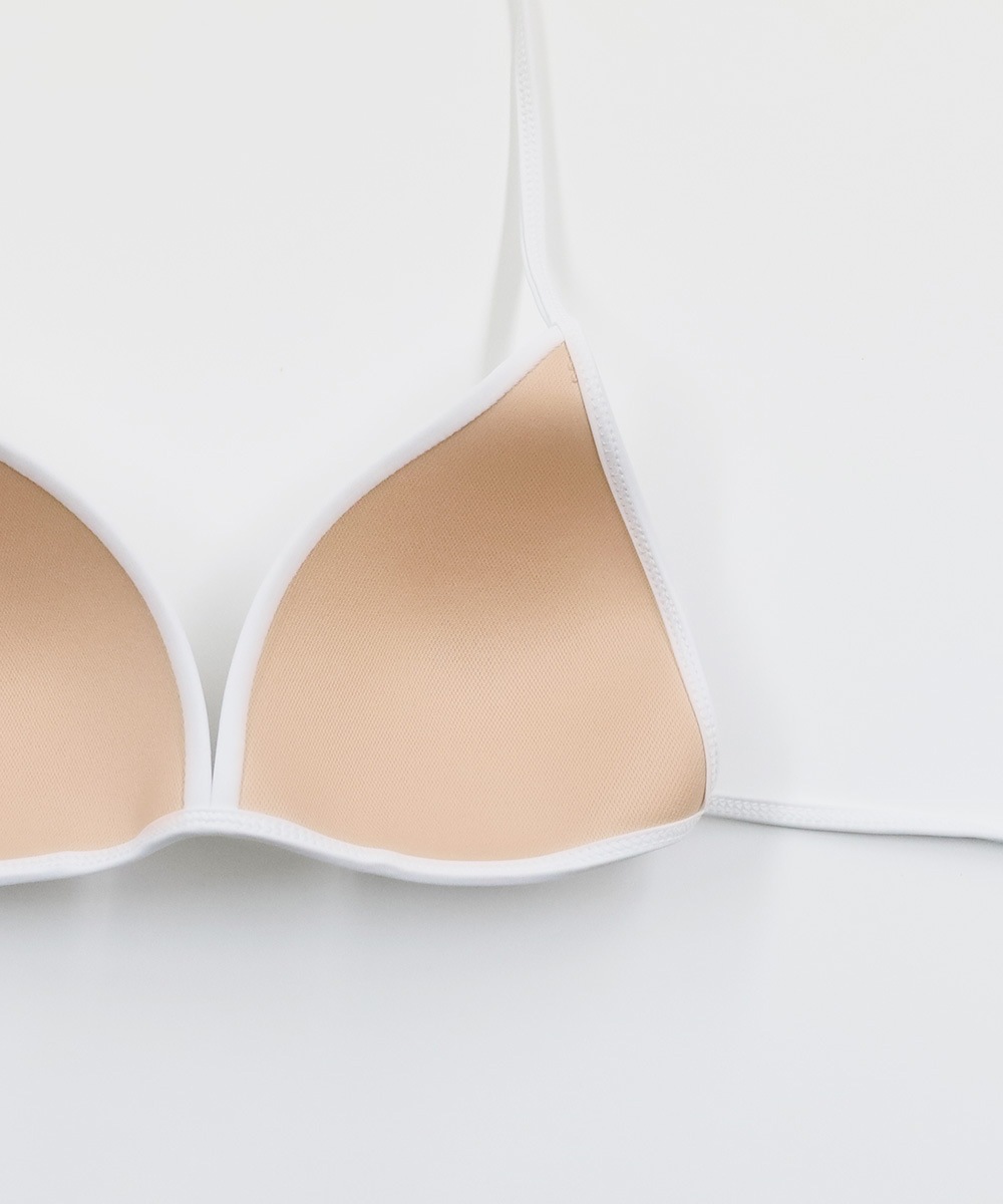 Fleur オフショルレースフリルビキニ