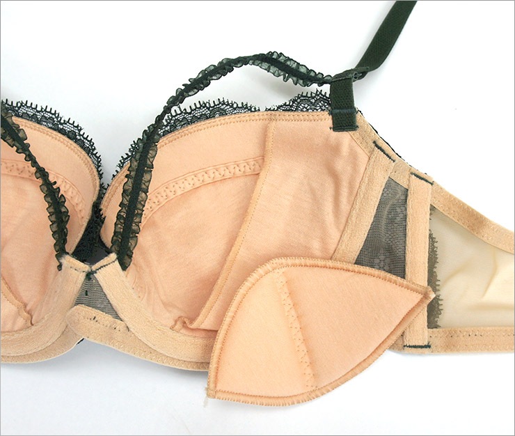 Marrakech デザイン3/4はぎカップブラジャー