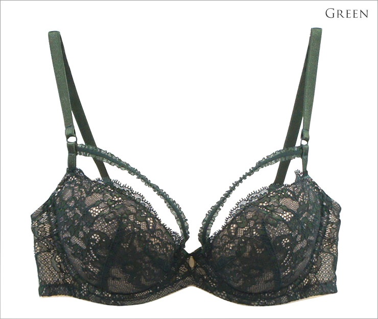 Marrakech デザイン3/4はぎカップブラジャー