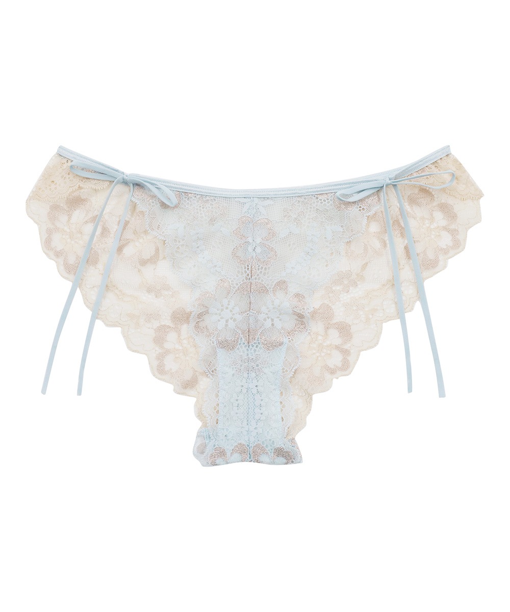 Waltz サイドリボンレースショーツ / Baby Blue