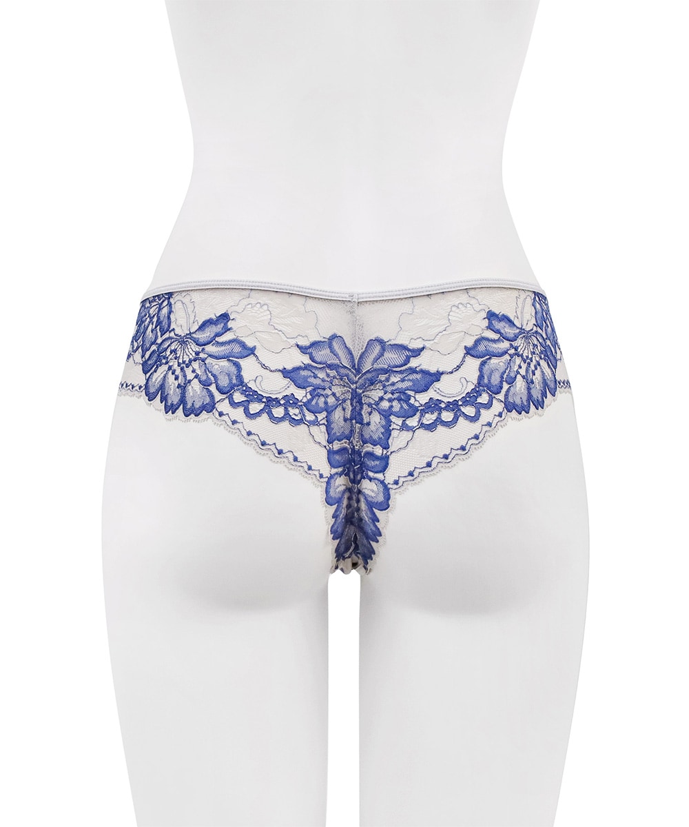 Femininity フロントデザインショーツ / Grey