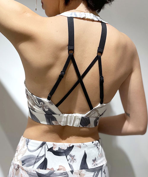 Orchid バッククロススポーツブラ