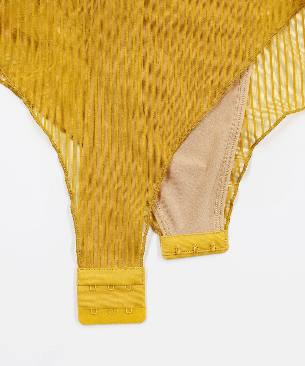 Mood シアーボディスーツ/テディ