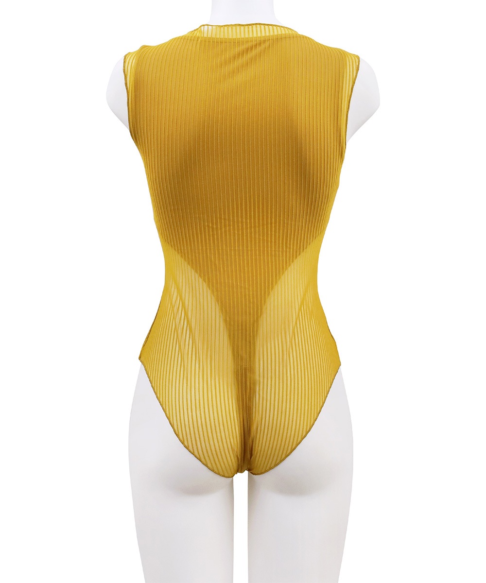 Mood シアーボディスーツ/テディ