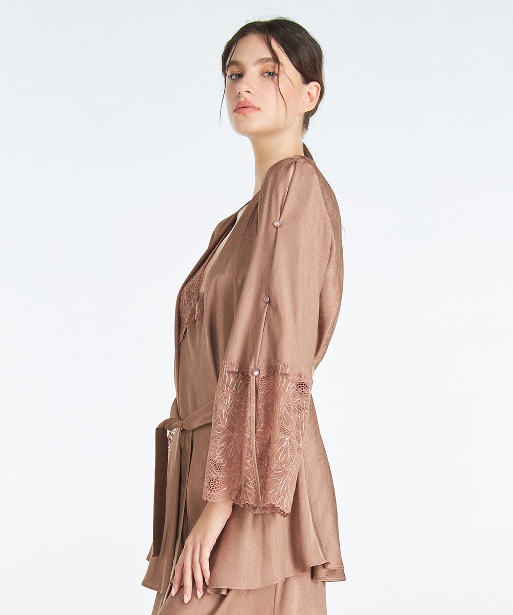 Ultra レースコンビガウン / Brown