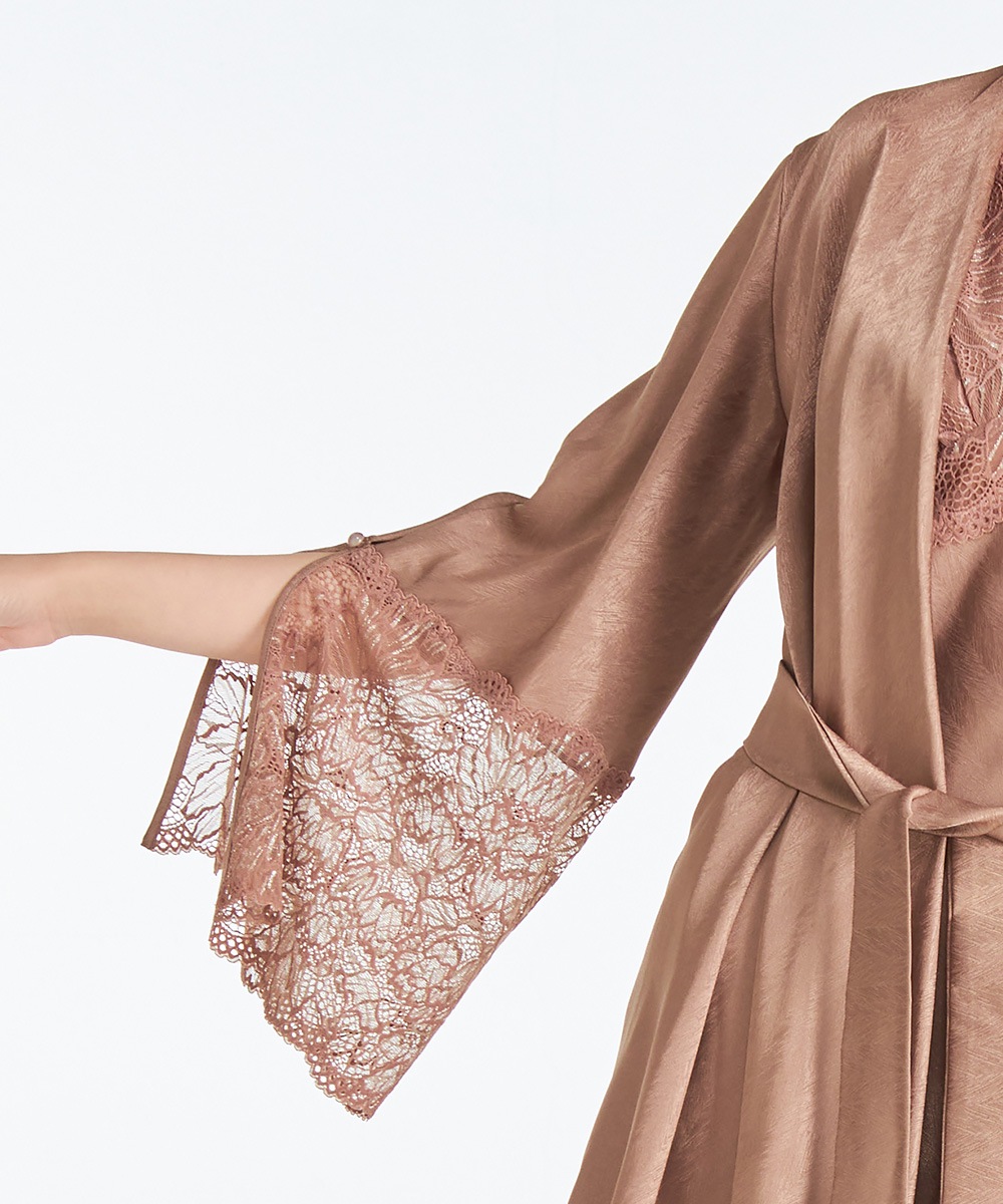 Ultra レースコンビガウン / Brown