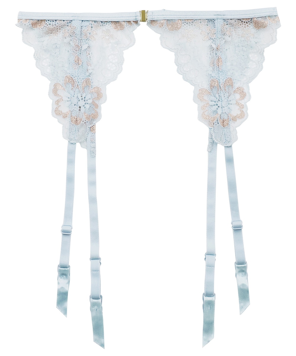 Waltz レースガーターベルト / Baby Blue