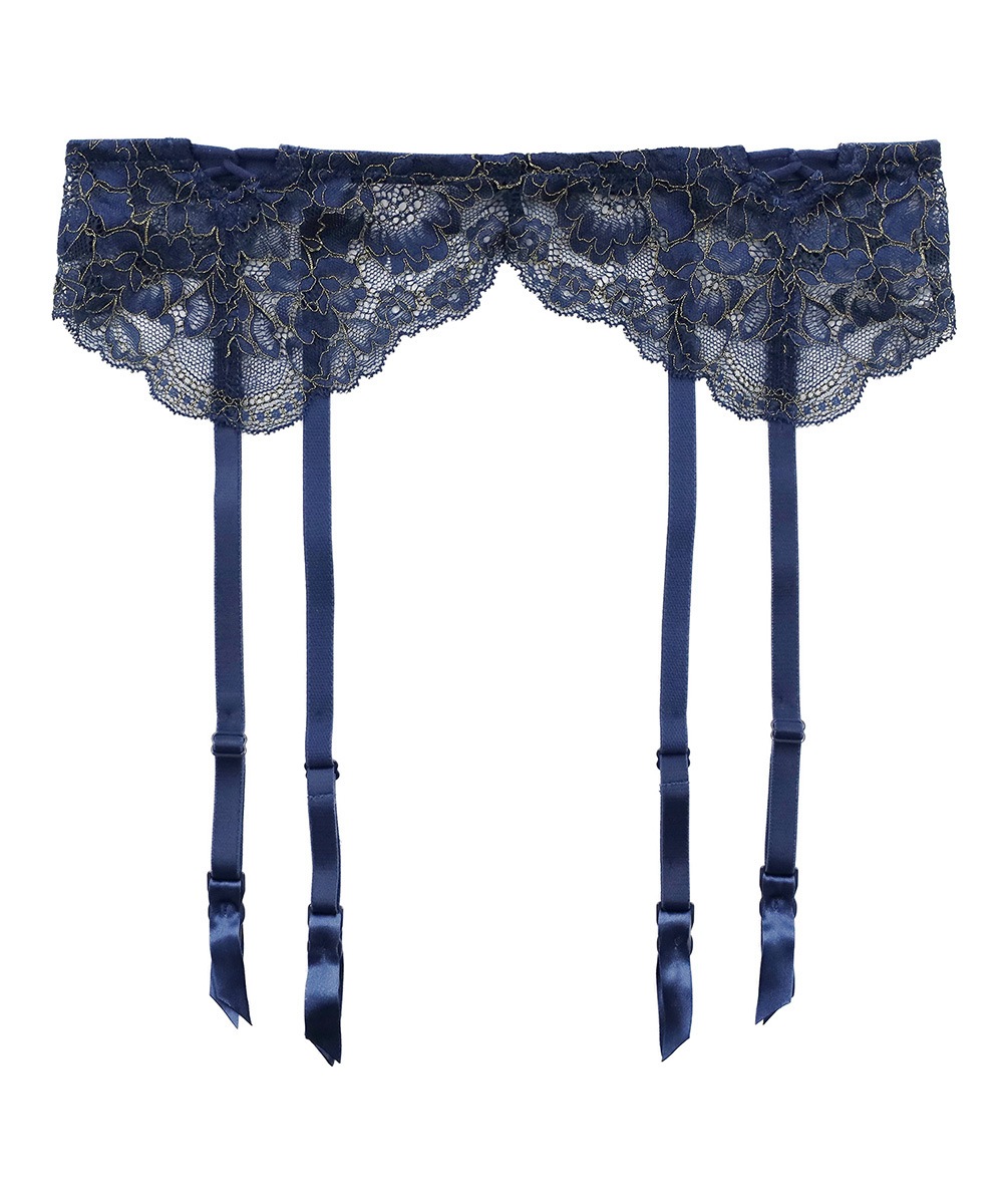 Timeless レースガーターベルト / Navy