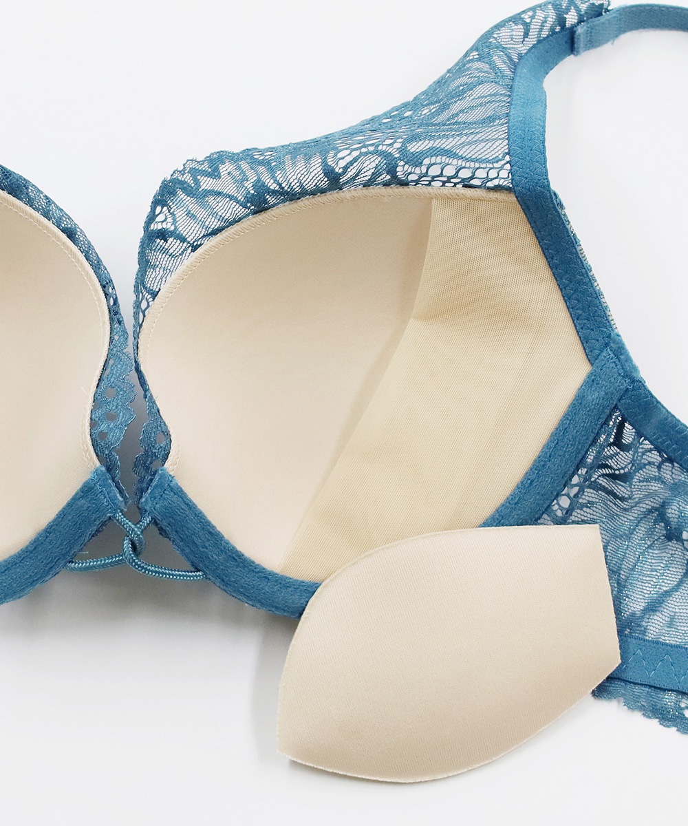 Ultra デコルテレースモールドカップブラジャー