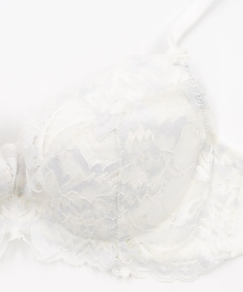 Lily つけ襟デコルテメイクブラジャー / Off White