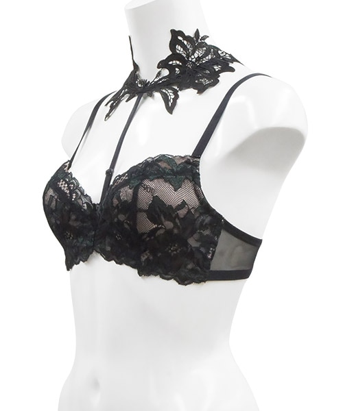 Lily つけ襟デコルテメイクブラジャー / Off White