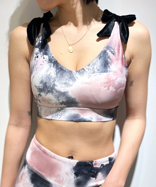 Cheery バッククロススポーツブラ