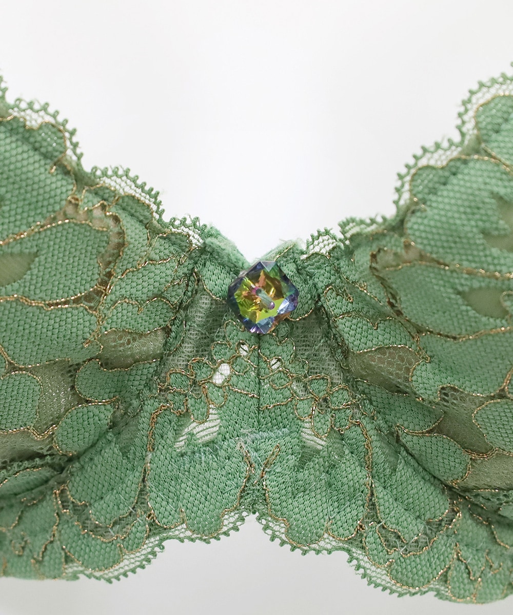 Playful デコルテメイクブラジャー / Green