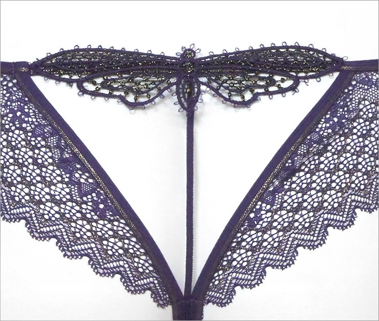 Butterfly デザインハーフバックショーツ