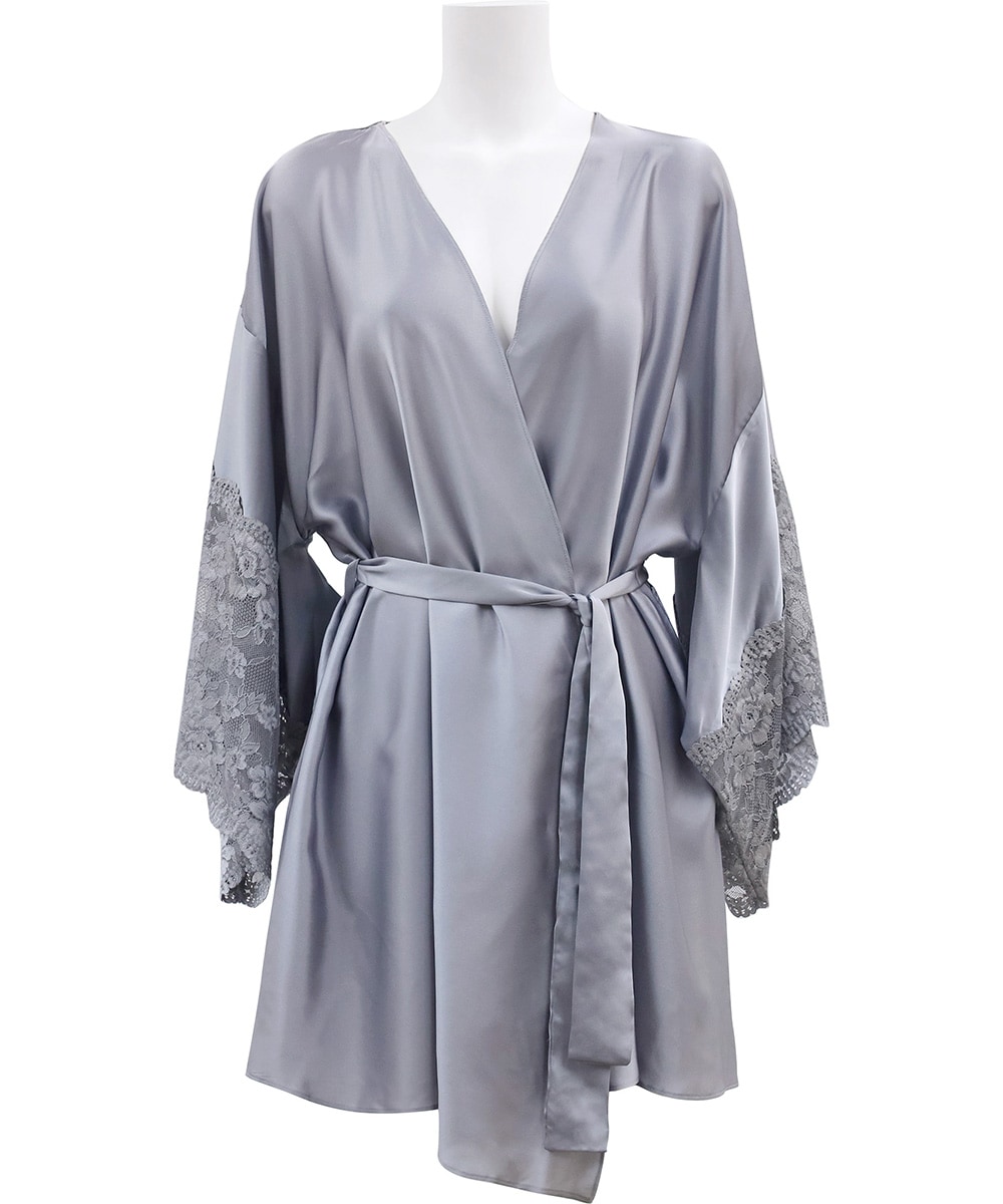 Cafe レースコンビガウン