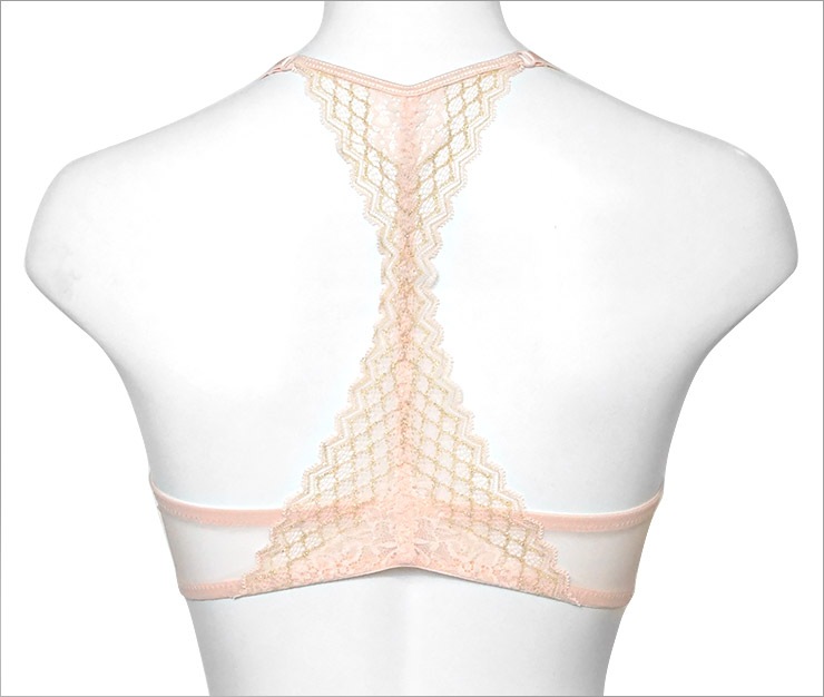 Butterfly 3/4カップフロントホックブラジャー