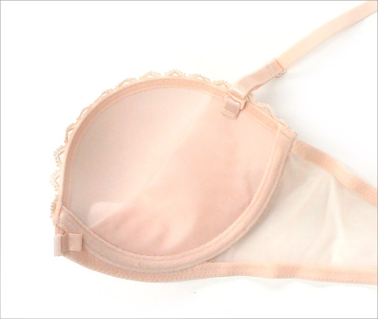 Butterfly 3/4カップフロントホックブラジャー