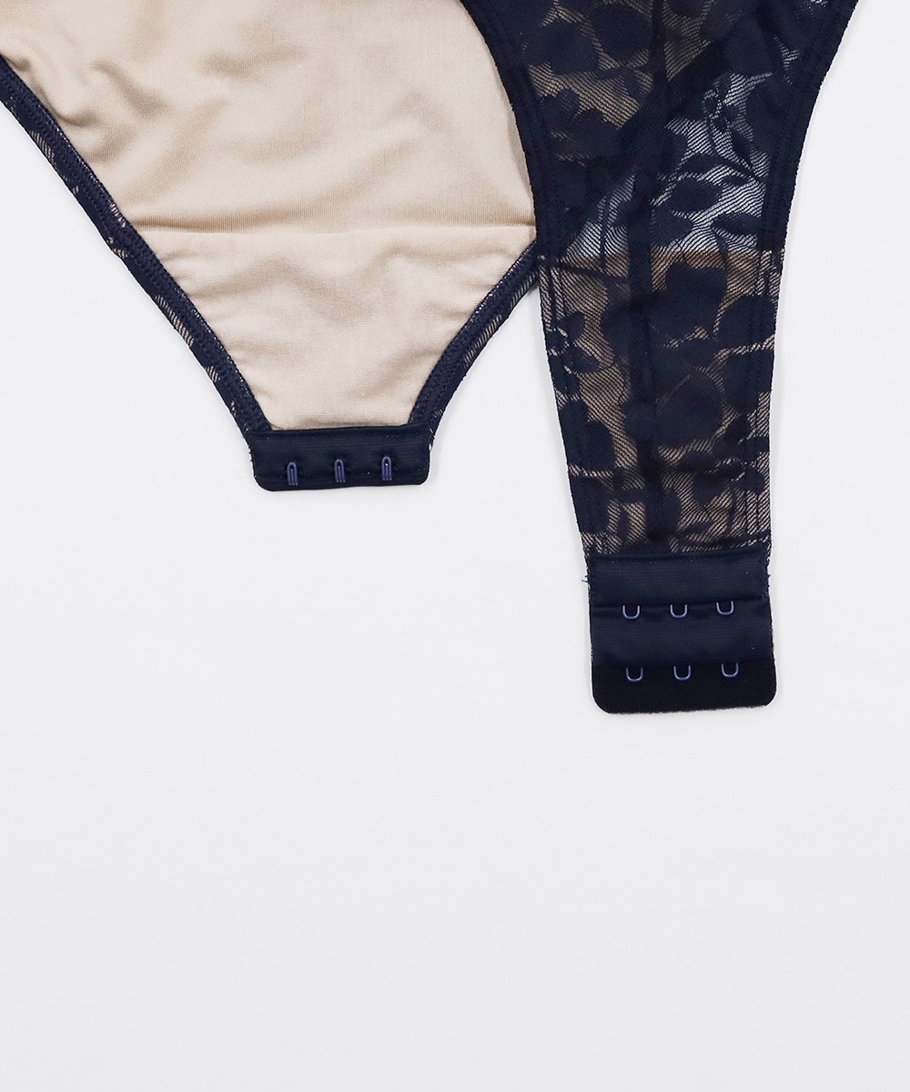 Waltz レースボディスーツ,テディ / Navy