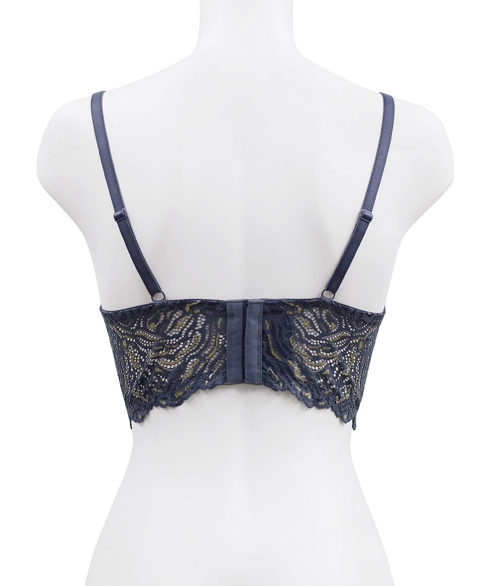 Vintage プッシュアップロングラインブラジャー