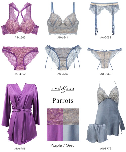 Parrots サイドリボンショーツ