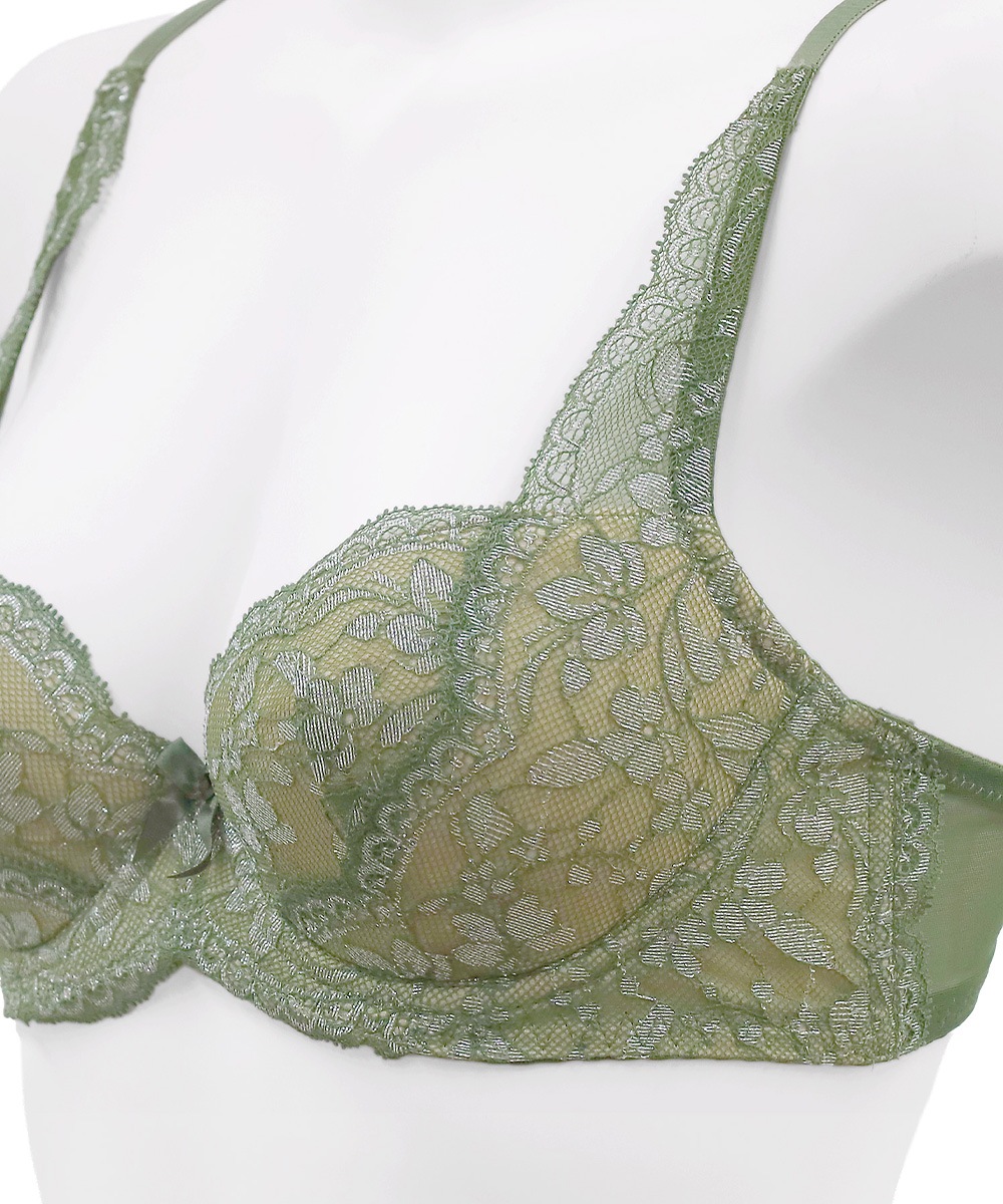 Silver Touch デコルテメイクブラジャー / Green