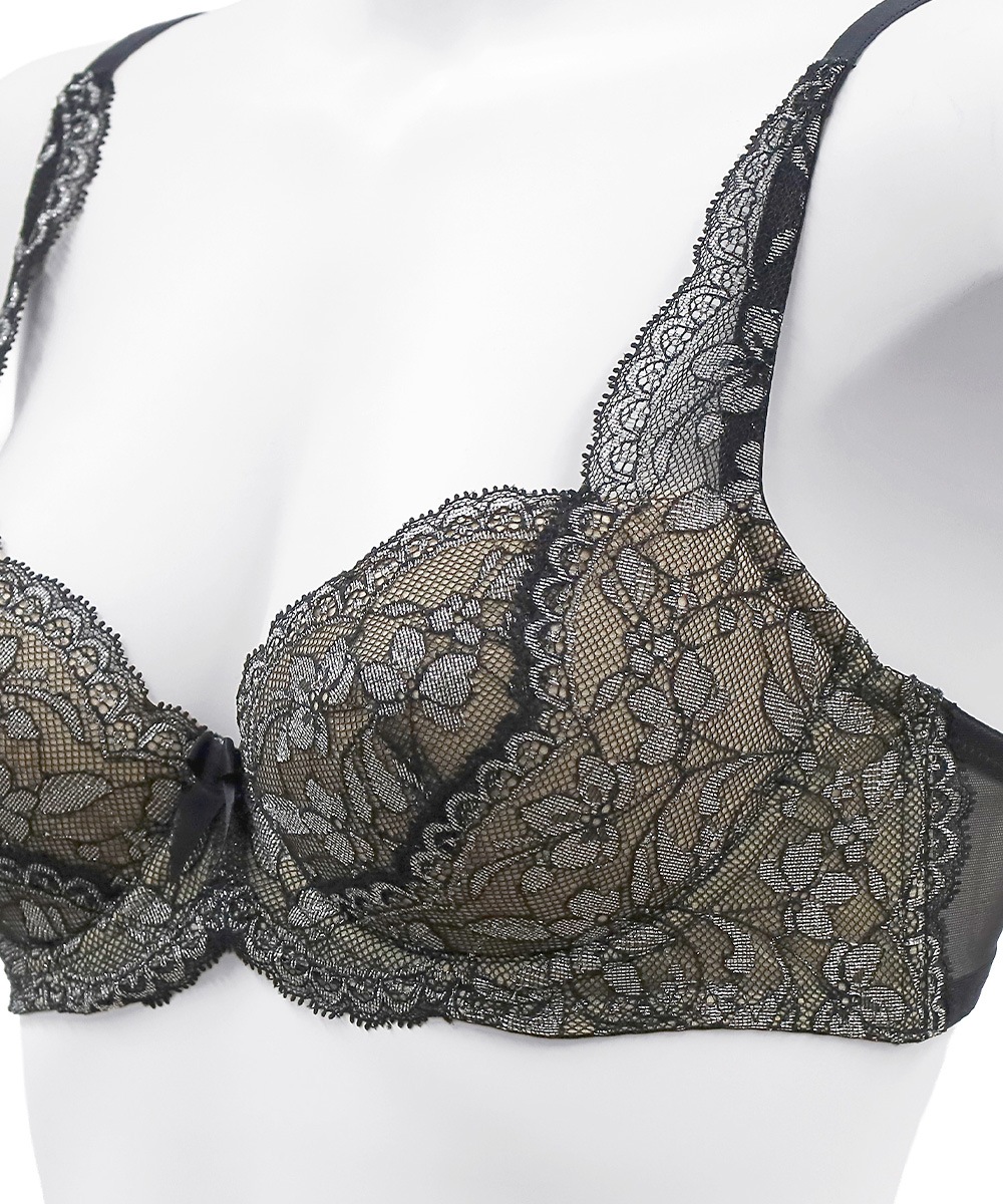 Silver Touch デコルテメイクブラジャー / Black