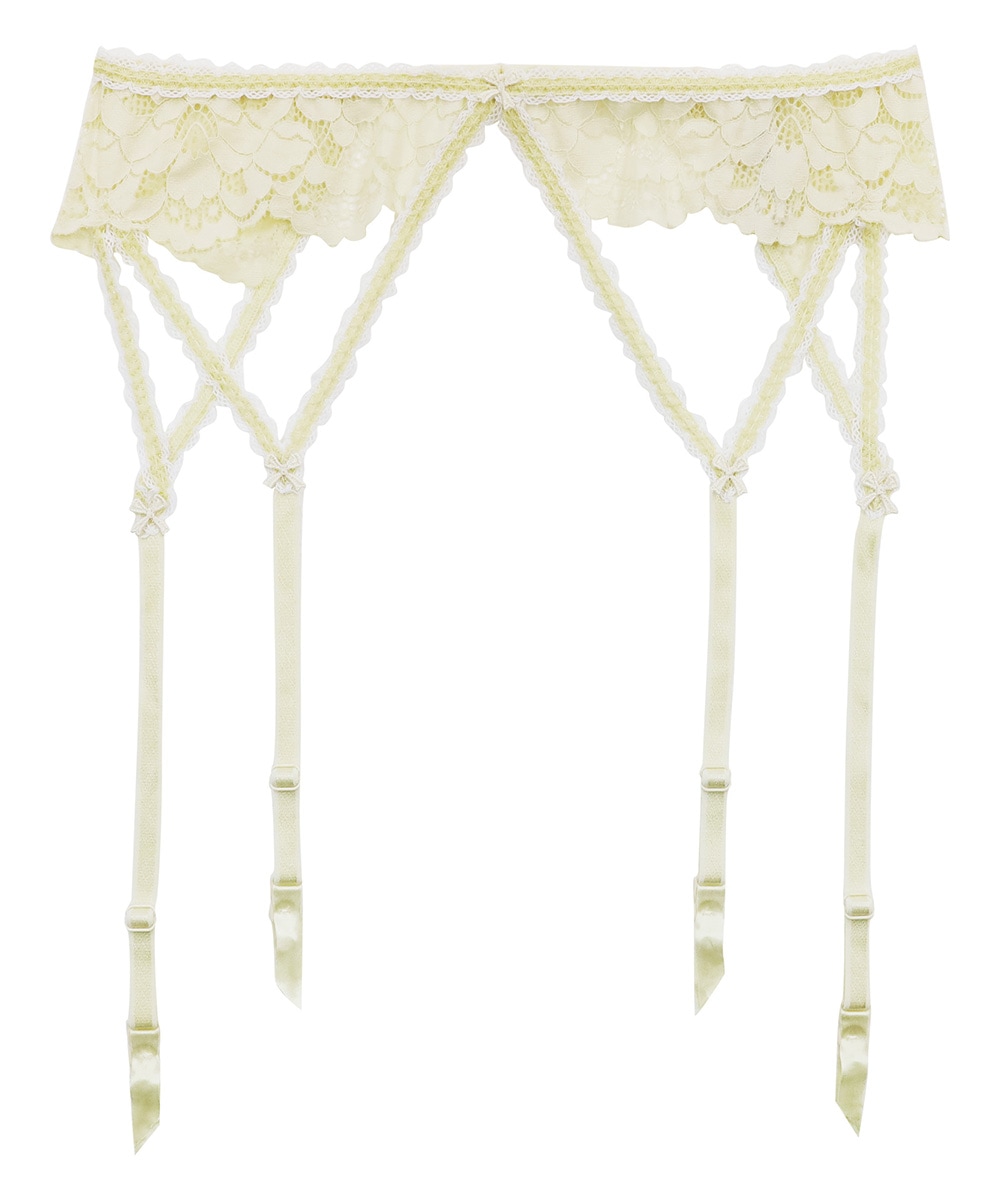 Rosy レースガーターベルト