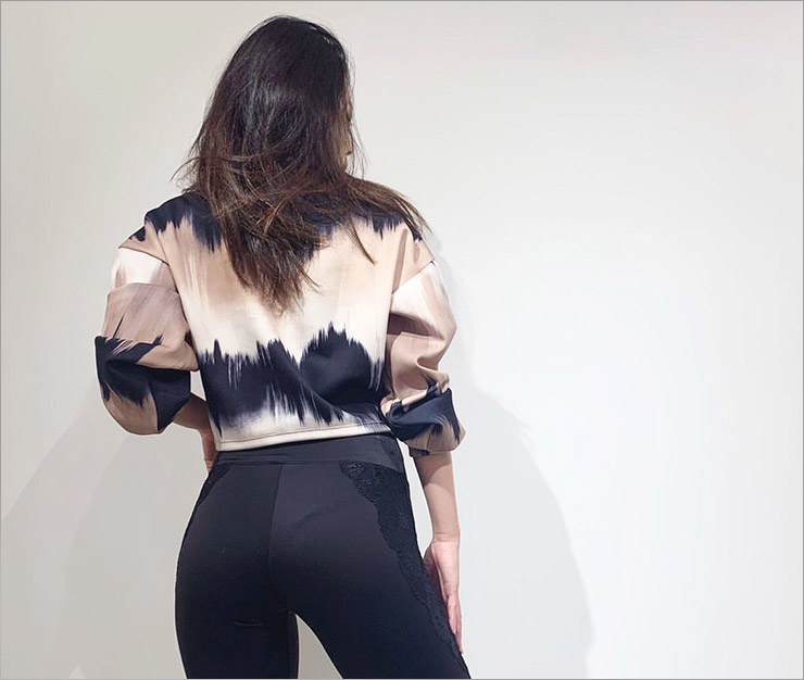 Earth スポーツクロップドトップス