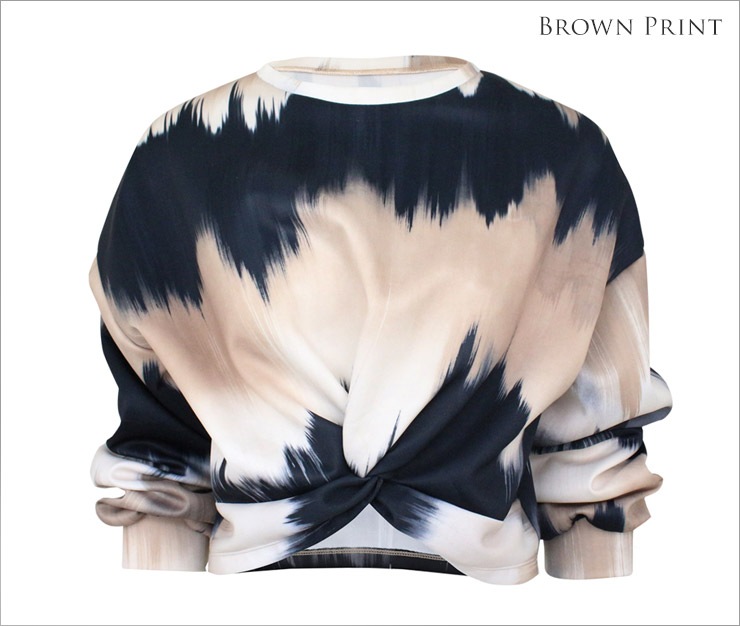 Earth スポーツクロップドトップス