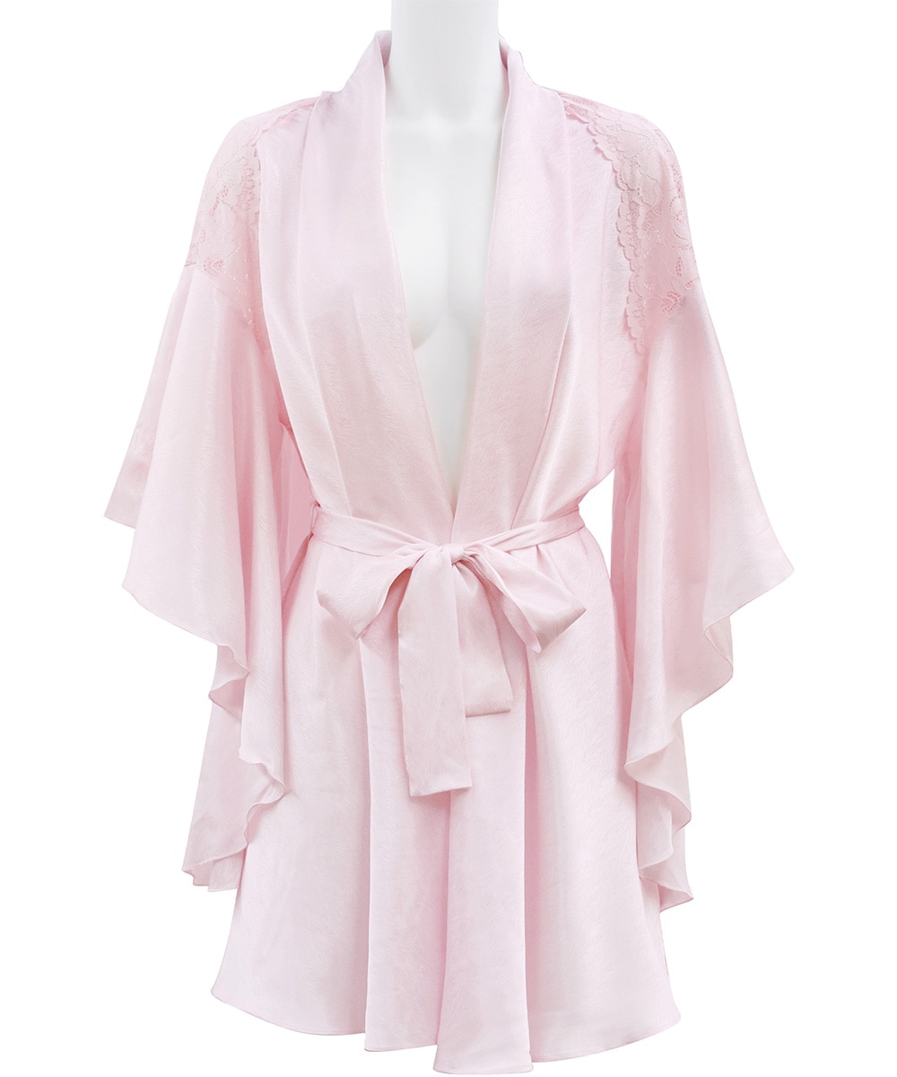 Rosy レースコンビガウン / Pink