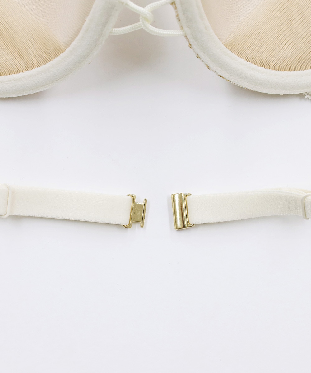 Timeless デコルテレースモールドカップブラジャー