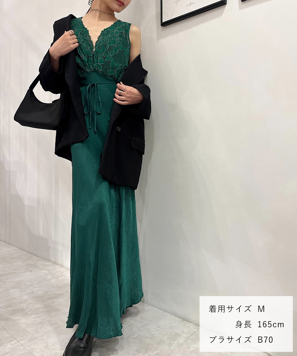 Sensual ロングドレス / Green