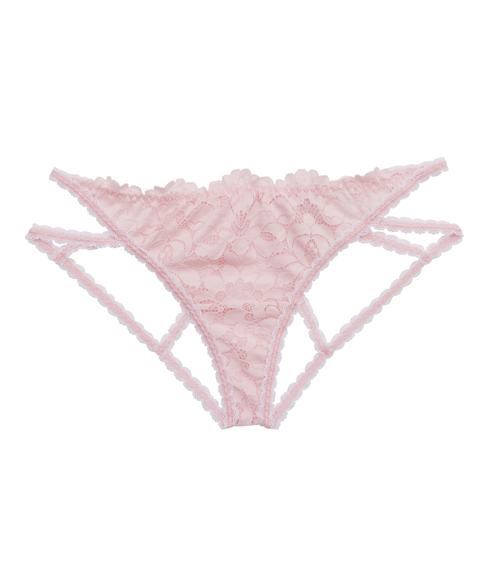 Rosy バックオープンデザインショーツ / Pink