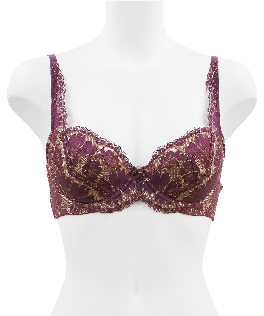 Harmony in Bloom デコルテメイクブラジャー / Dark Purple
