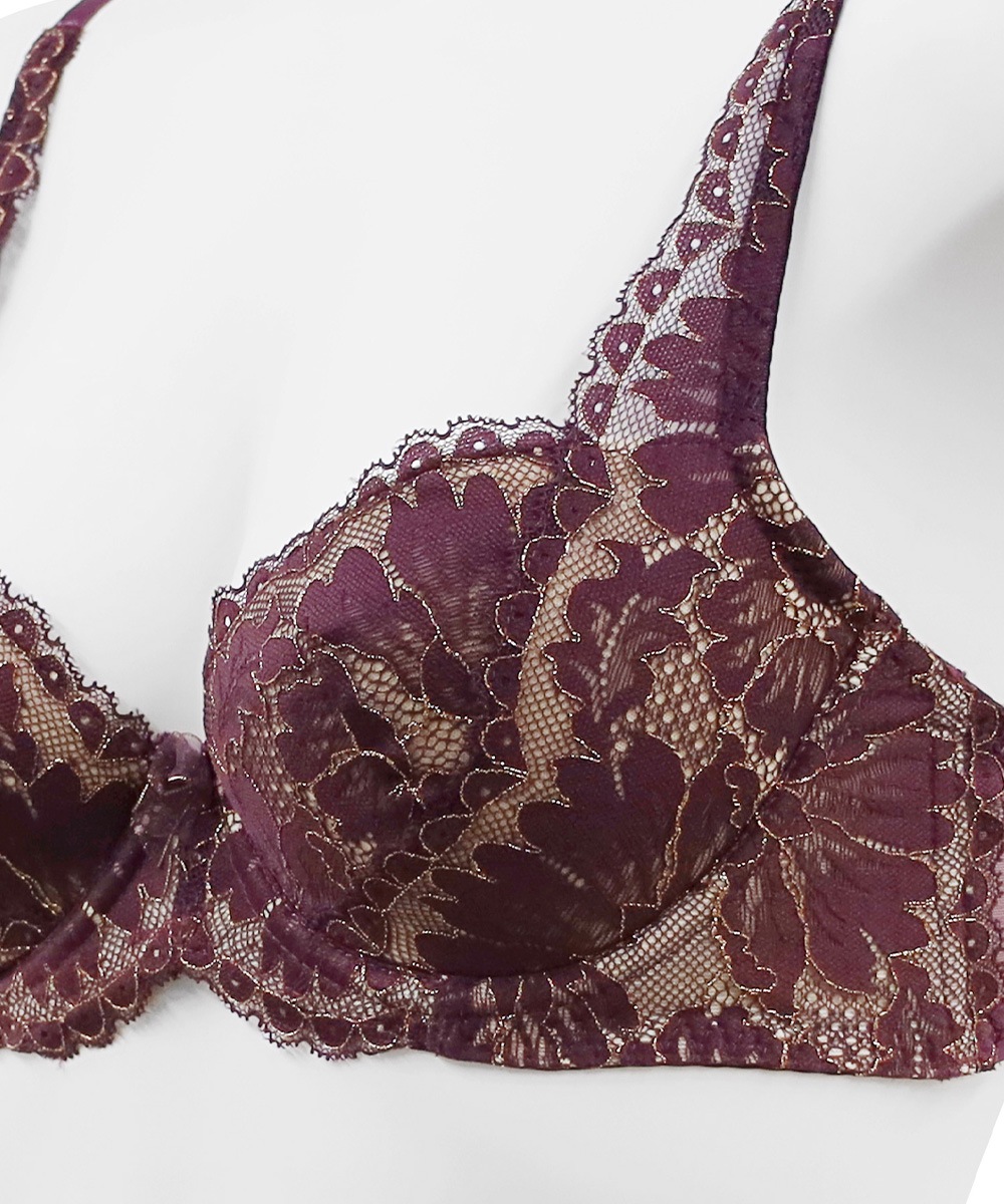 Harmony in Bloom デコルテメイクブラジャー / Dark Purple