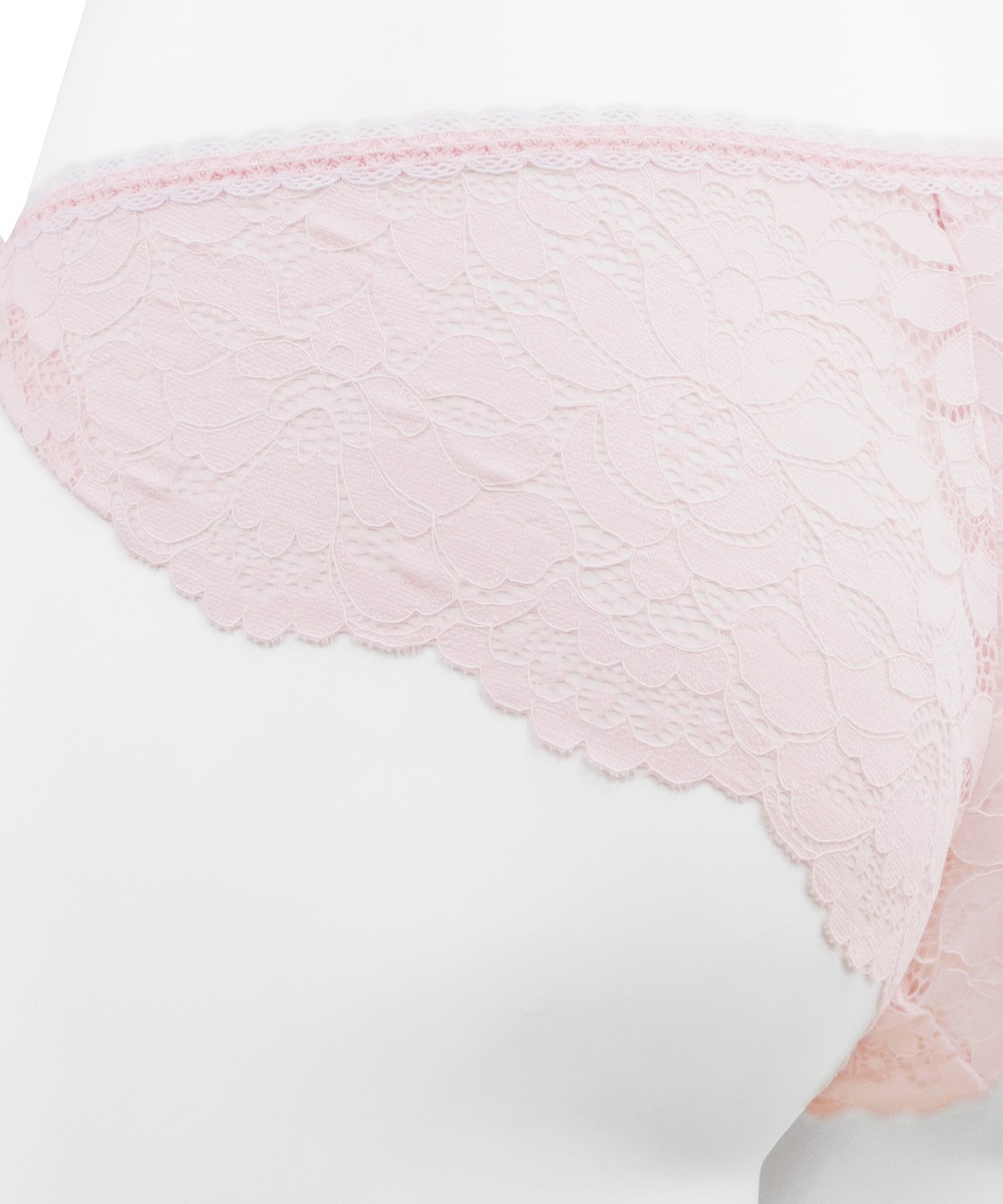 Rosy レースショーツ / Pink